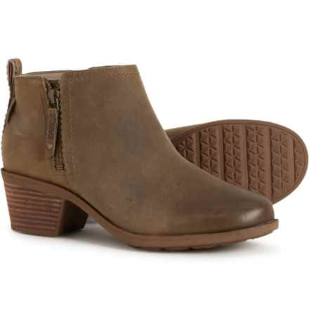 Teva Anaya Side-Zip Booties - Waterproof (For Women) in Desert Taupe