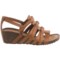 170KJ_3 Teva Cabrillo Sandals - Leather, Wedge Heel (For Women)