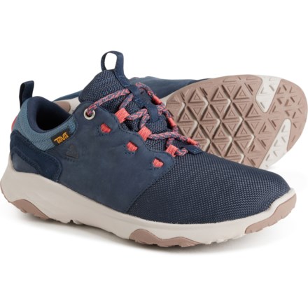 Teva Canyonview RP Hiking Shoes - Waterproof, Leather (For Women) in Navy/Light Blue