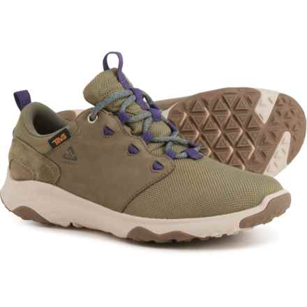 Teva Canyonview RP Hiking Shoes - Waterproof, Leather (For Women) in Olive/Mulberry