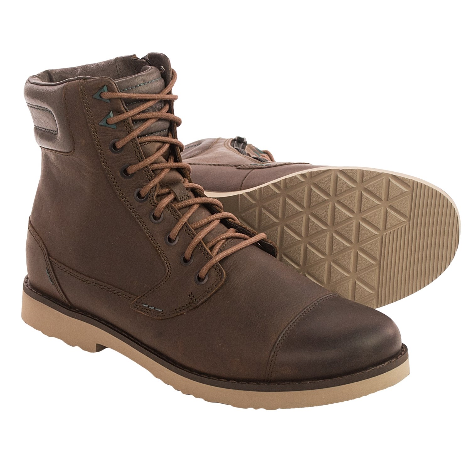 Teva Durban Tall Lace Leather Boots (For Men) 46