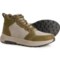 Teva Ellwood Mid Rapid Proof Hiking Boots - Waterproof, Leather (For Men) in Dark Olive/ Desert Taupe