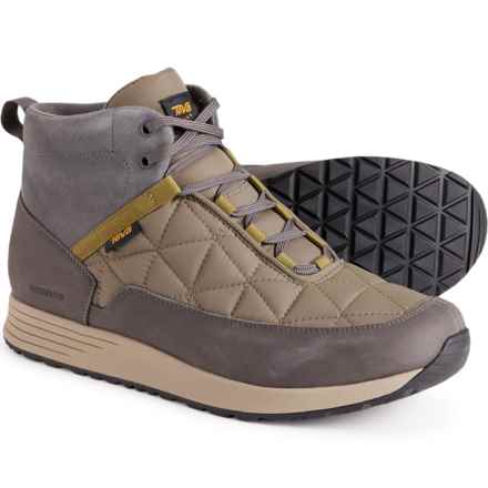 Teva Ember Commute Boots - Waterproof (For Men) in Grey/Olive
