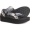 Teva Flatform Universal Sunscape Sandals (For Women) in Waterless Black/ Cream