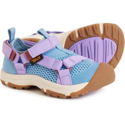 Teva Girls Outflow Universal Water Shoes in Blissful Blue