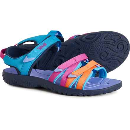 Teva Girls Tirra Sport Sandals in Blue Rose Multi