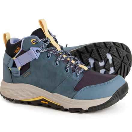 Teva Gore-Tex® Mid Hiking Boots - Waterproof, Leather (For Women) in Blue Mirage