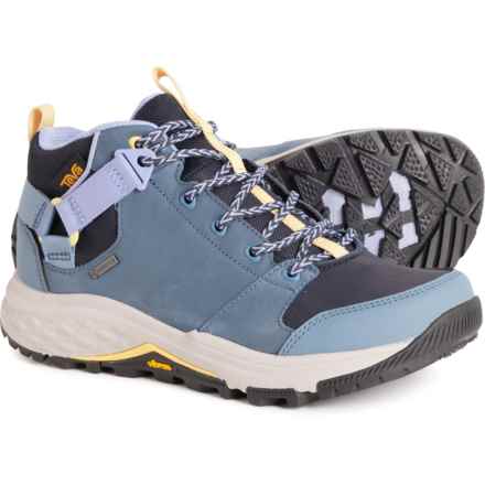 Teva Grandview Gore-Tex® Mid Hiking Boots - Waterproof, Leather (For Women) in Blue Mirage