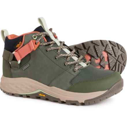 Teva Grandview Gore-Tex® Mid Hiking Boots - Waterproof, Leather (For Women) in Thyme