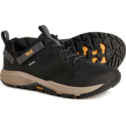 Teva Grandview Low Gore-Tex® Hiking Shoes - Waterproof, Leather (For Men) in Black/Charcoal