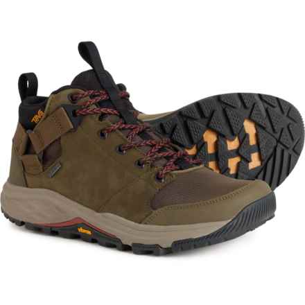 Teva Grandview Mid Gore-Tex® Hiking Boots - Waterproof, Leather (For Men) in Dark Olive