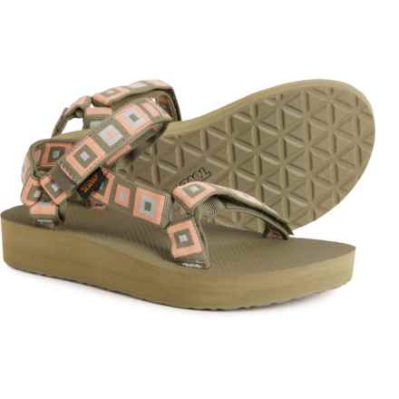 Teva Midform Universal Sport Sandals (For Women) in Retro Squares Unwind