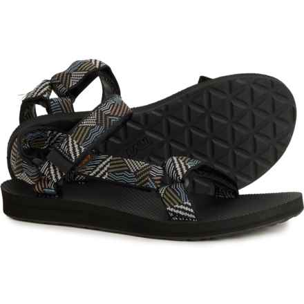 Teva Original Universal Sport Sandals (For Women) in Borderless Black/White