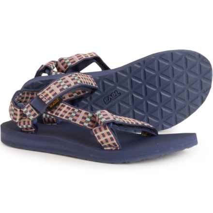 Teva Original Universal Sport Sandals (For Women) in Modern Check Crown Blue