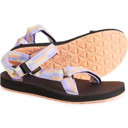 Teva Original Universal Sport Sandals (For Women) in Retro Block Pastel Lilac