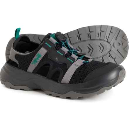Teva Outflow Closed Toe Water Shoes (For Women) in Black/Grey
