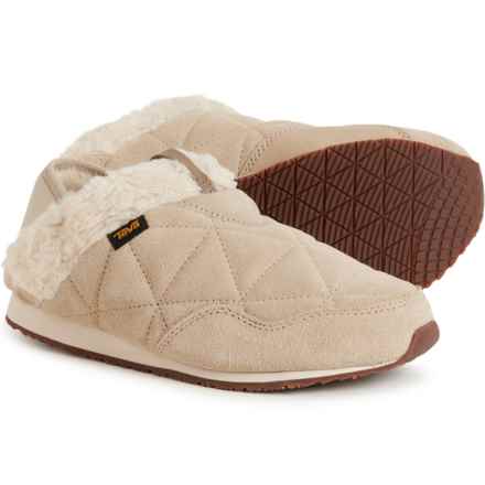 Teva ReEMBER Plushed Shoes - Suede (For Women) in Feather Grey