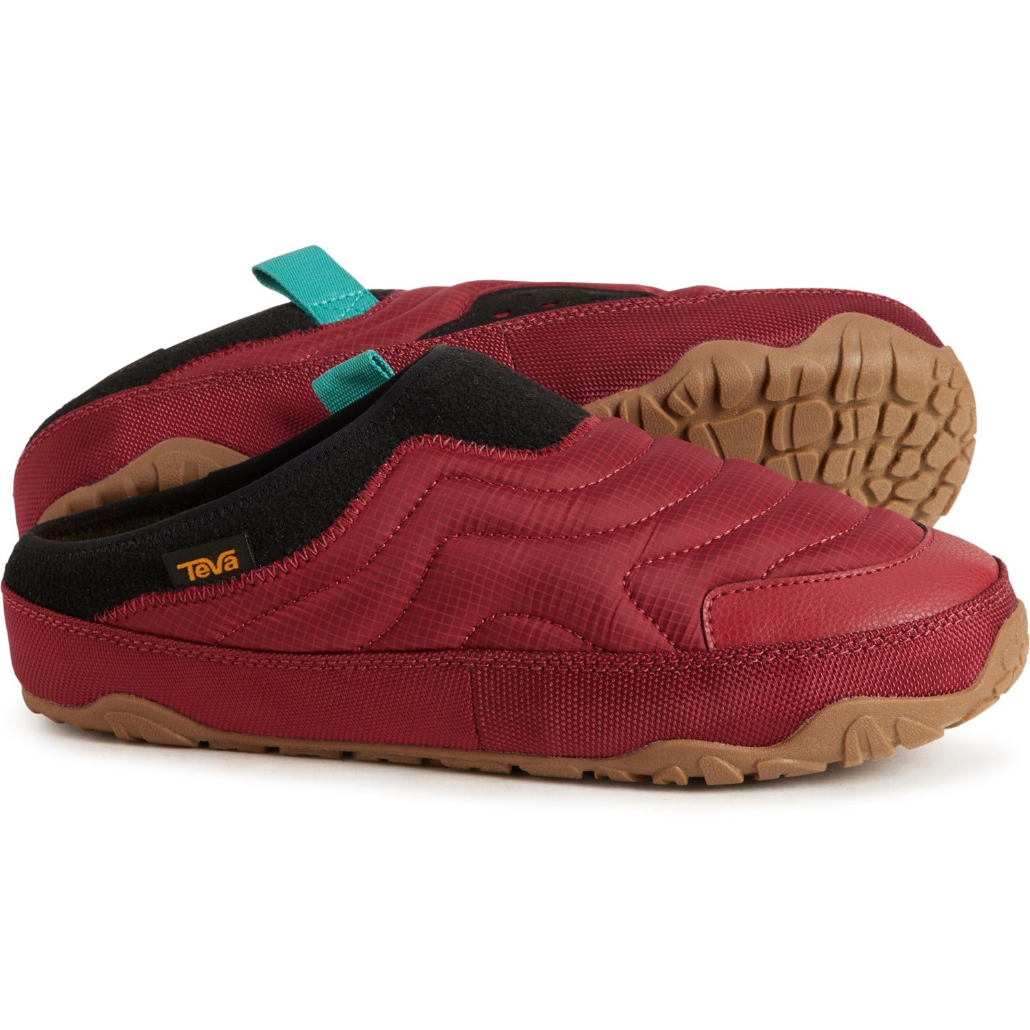 Teva ReEMBER Moccasin For Kids - Recycled Ripstop Upper, Quilted Slip-On, Water-Resistant