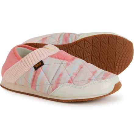 Teva ReEMBER Tie-Dye Moccasins (For Women) in Sorbet Pink Salt