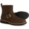 Teva Rowena Buckle Boots - Waterproof, Leather (For Women) in Bison