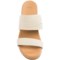 170JM_2 Teva Slide Sandals - Leather, Wedge Heel (For Women)