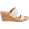 170JM_4 Teva Slide Sandals - Leather, Wedge Heel (For Women)