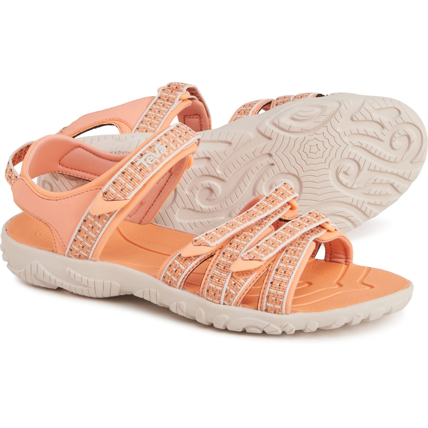 teva rose gold sandal