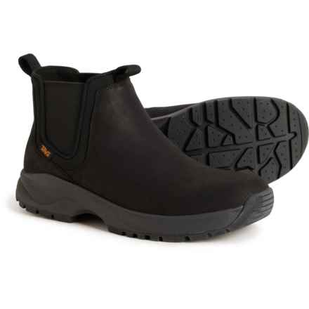 Teva Tusayan Chelsea Boots - Leather (For Men) in Black