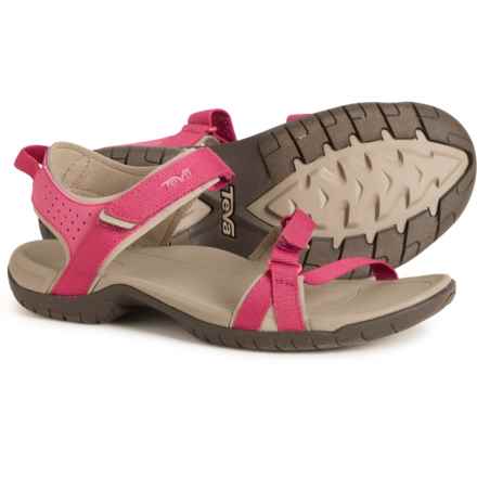 Teva Verra Sandals (For Women) in Cherries Jubilee/ Chocolate Brown