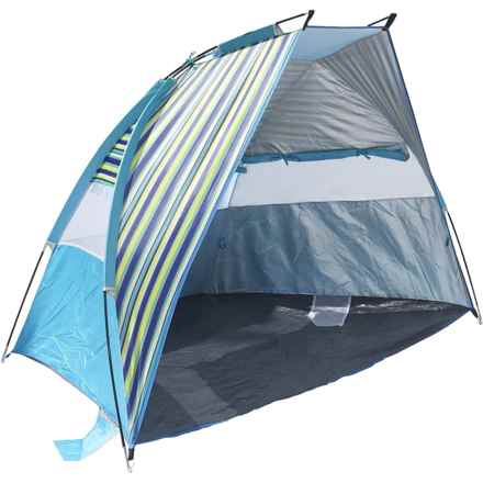 Texsport Calypso Cabana Sun Tent - UPF 50+ in Blue/Green