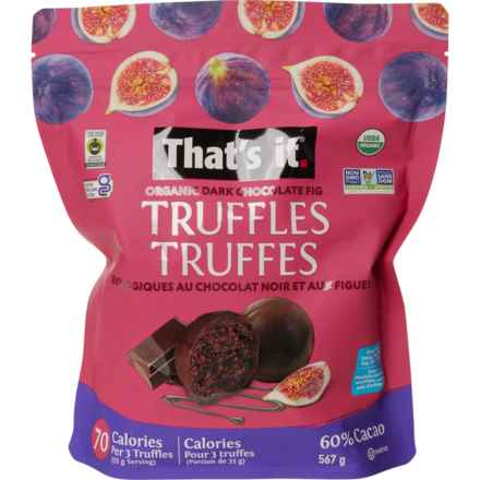 That's It Organic Dark Chocolate Fig Truffles - 20 oz. in Multi