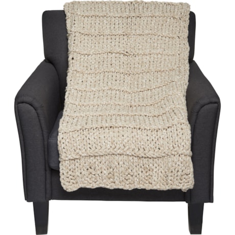 The Farmhouse by Rachel Ashwell Posey Knit Throw Blanket - 50x60 ...
