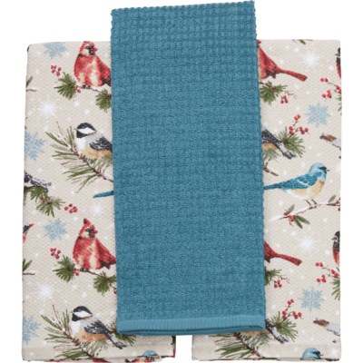 The Farmhouse by Rachel Ashwell Nora Kitchen Towels - 3-Pack