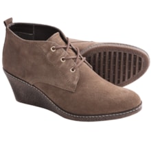 The Flexx Bread Pudding Wedge Boots (For Women) in Caramella Oily Suede - Closeouts