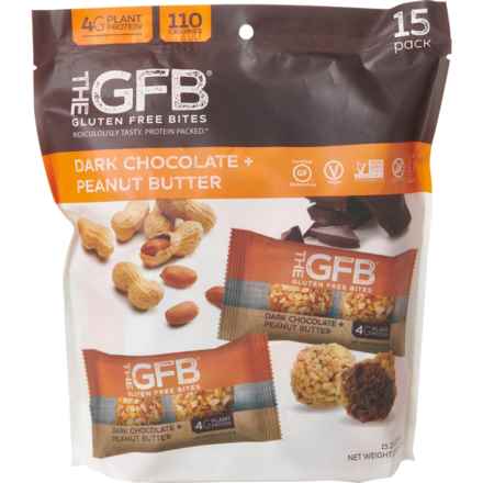 The GFB Dark Chocolate Peanut Butter Gluten-Free Bites - 15-Count in Mutli