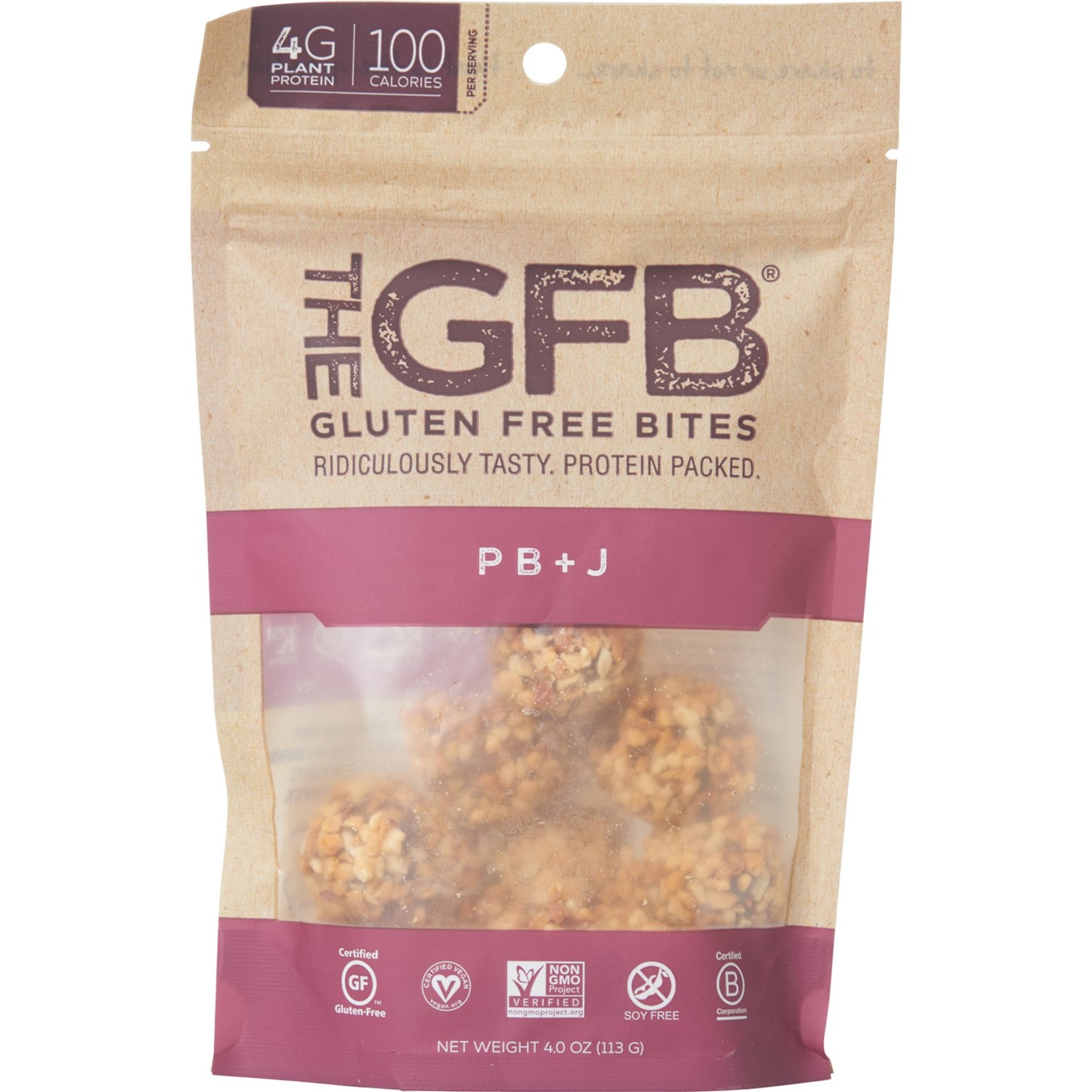 The Gfb Gluten Free Peanut Butter And Jelly Bites 4 Oz Save 50