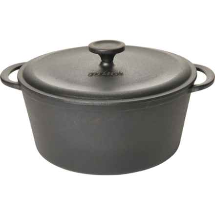 The Good Cook Cast Iron Dutch Oven - 5 qt. in Black