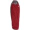 The North Face 40°F Wasatch Sleeping Bag - Mummy in Cardinal Red/Grey Patch