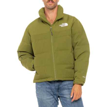 The North Face 92 Ripstop Nuptse Down Jacket- 700 Fill Power (For Men) in Forest Olive