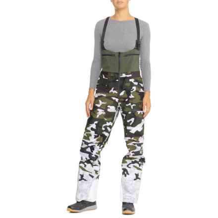 The North Face A-CAD FUTURELIGHT® Bib Pants - Waterproof in Tnfwhtmulticamobottmprint
