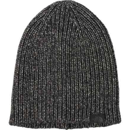 The North Face Airspun Beanie (For Women) in Tnf Black/Asphalt Grey