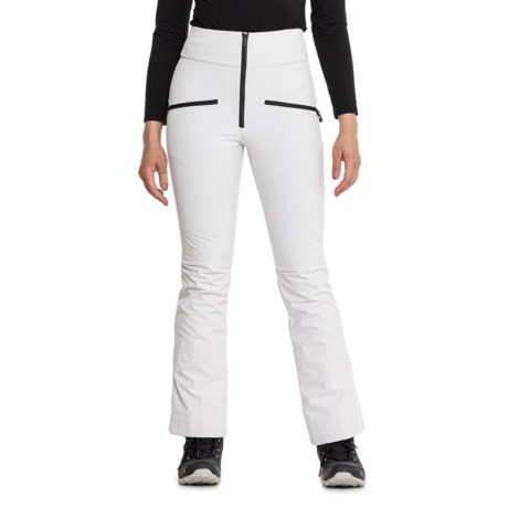 The North Face Amry Soft Shell Ski Pants in Gardenia White