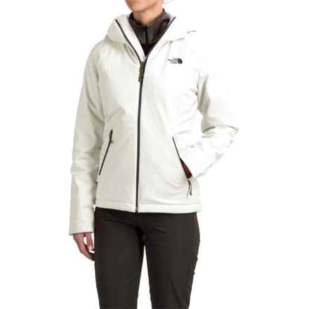 North face magnolia hooded womens softshell jacket
