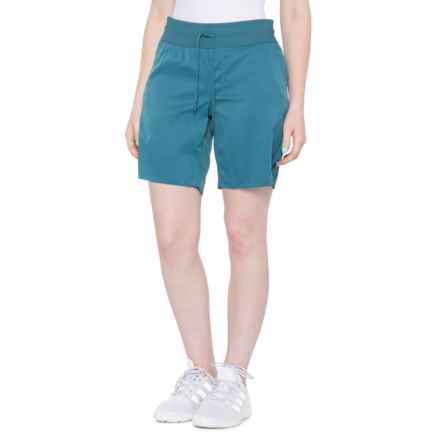 The North Face Aphrodite Motion Bermuda Shorts in Blue Coral