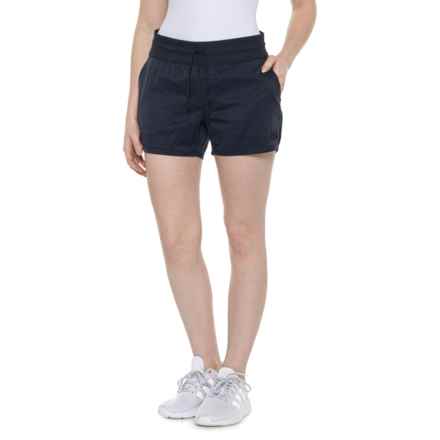 The North Face Aphrodite Motion Shorts in Summit Navy