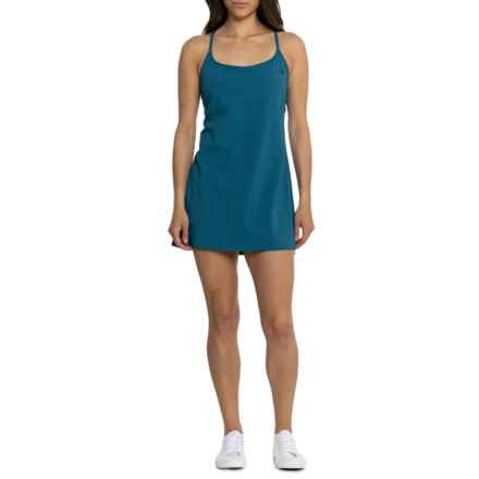 The North Face Arque Hike Dress - Sleeveless in Blue Coral