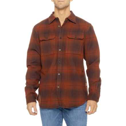 The North Face Arroyo Flannel Shirt - Long Sleeve in Coal Brown Horizon Plaid