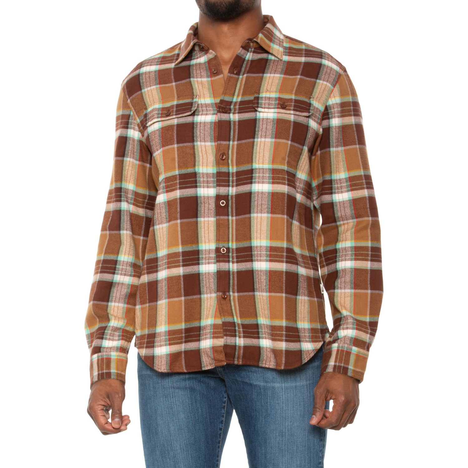 Tシャツ・カットソー [The North Face] M ARROYO FLANNEL SHIRT - BEIGE_BROWN Men's Arroyo Flannel Shirt | The North Face