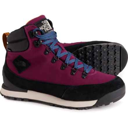 The North Face Back-To-Berkeley IV Textile Boots - Waterproof (For Men) in Boysenberry/Tnf Black