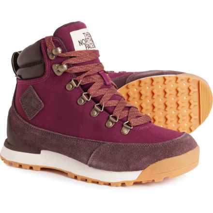 The North Face Back-to-Berkeley IV Textile Boots - Waterproof (For Women) in Boysenberry/Coal Brown